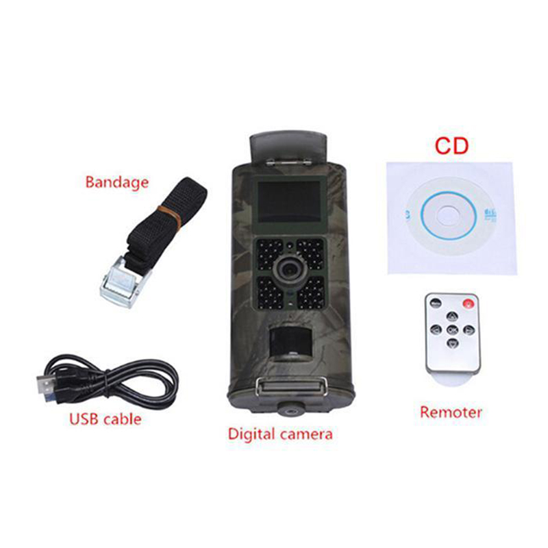 Hunting Camera GSM MMS SMS Tracking Camera 16MP Infrared Video Night Vision Live Animal Surveillance